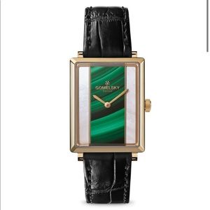 Shinola Gomelsky Malachite Shirley Watch